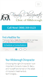 Mobile Screenshot of hillsboroughchiropractic.com